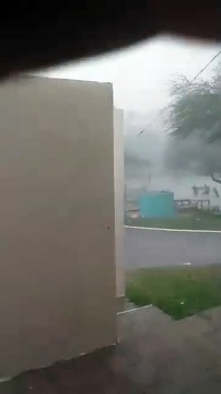 Comienza a llover en Montemorelos, Nuevo León