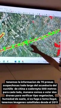 Alertan de 70 presas sospechosas en el acueducto de El Cuchillo