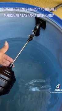 Se las ingenian regios ante la falta de agua, improvisan llaves y tinacos