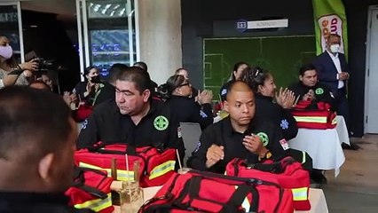 Guadalupe entrega reconocimientos en Día del Paramédico