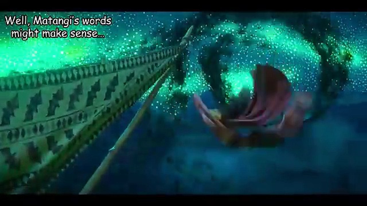 Moana 2 - Moana Meets Matangi Scene Recap - Maui Saves Moni