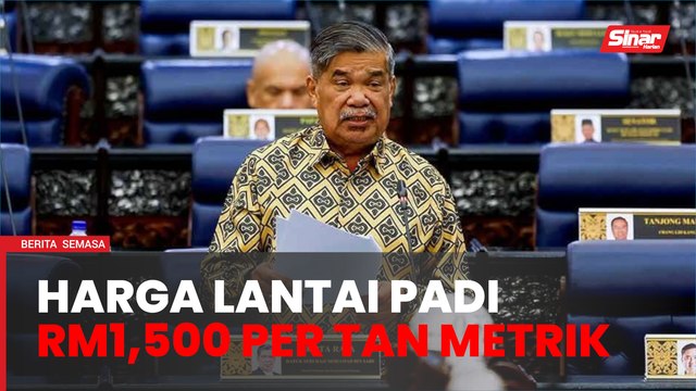 Harga lantai padi diselaras RM1,500 per tan, beras putih tempatan kekal RM2.60