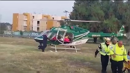 VIDEO: Muere pareja de motociclistas tras choque en la Texcoco-Lechería