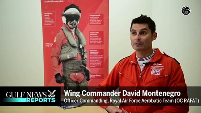 Watch the Red Arrows fly over Expo 2020 Dubai as a pilot narrates his journey