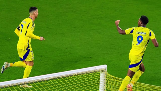 ¡Jhon Jader Durán sigue enchufado! Golazo con el Al-Nassr y celebración especial