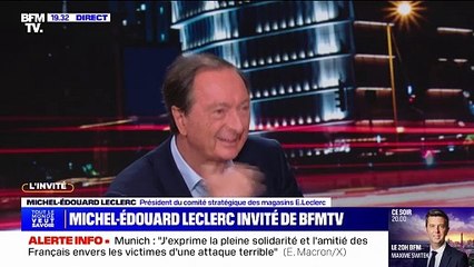 Michel-Édouard Leclerc: "Nous sommes dans un processus de contractualisation avec des producteurs locaux"