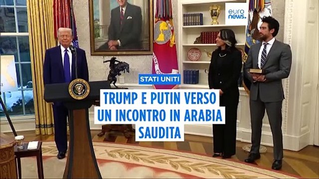 Ucraina: Trump parla con Putin, negoziati immediati per finire la guerra, forse in Arabia Saudita