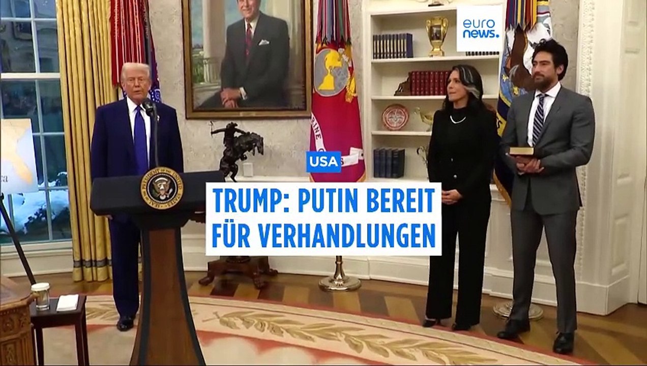Urkaine-Krieg: Trump und Putin wollen verhandeln - Europäer warnen vor Alleingang