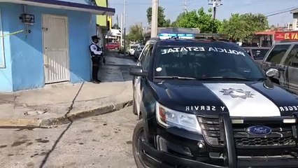 Ataca hombre armado a policía estatal en Monterrey