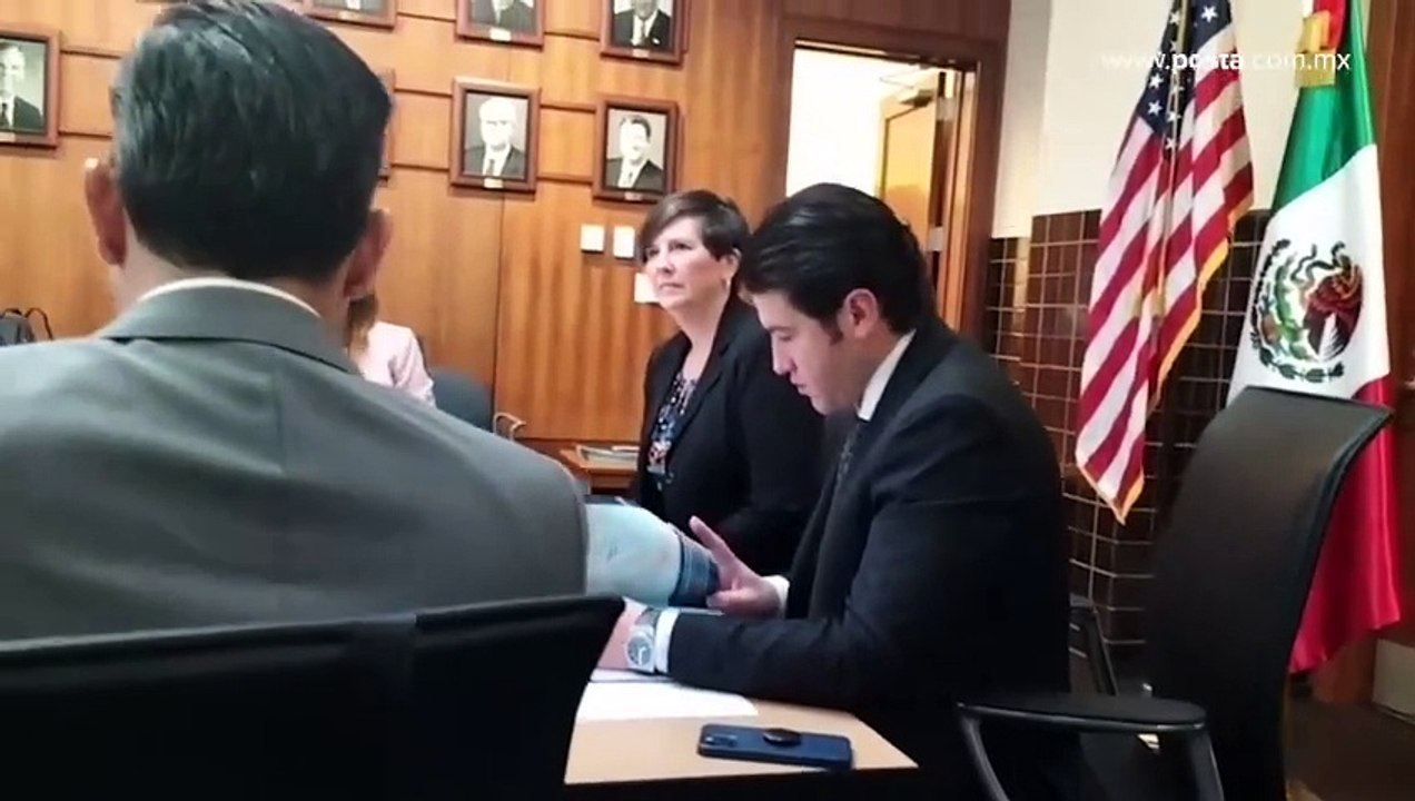 Presenta Samuel García proyectos carreteros a autoridades de Texas