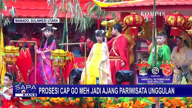 Perayaan Cap Go Meh di Manado Wujud Toleransi Antar Umat Beragama