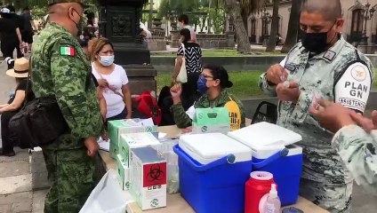 Aplica Sedena hasta cuarta dosis contra el COVID-19