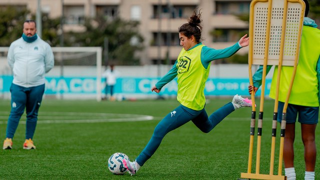 Nos Olympiennes préparent OM-Thonon Evian GG
