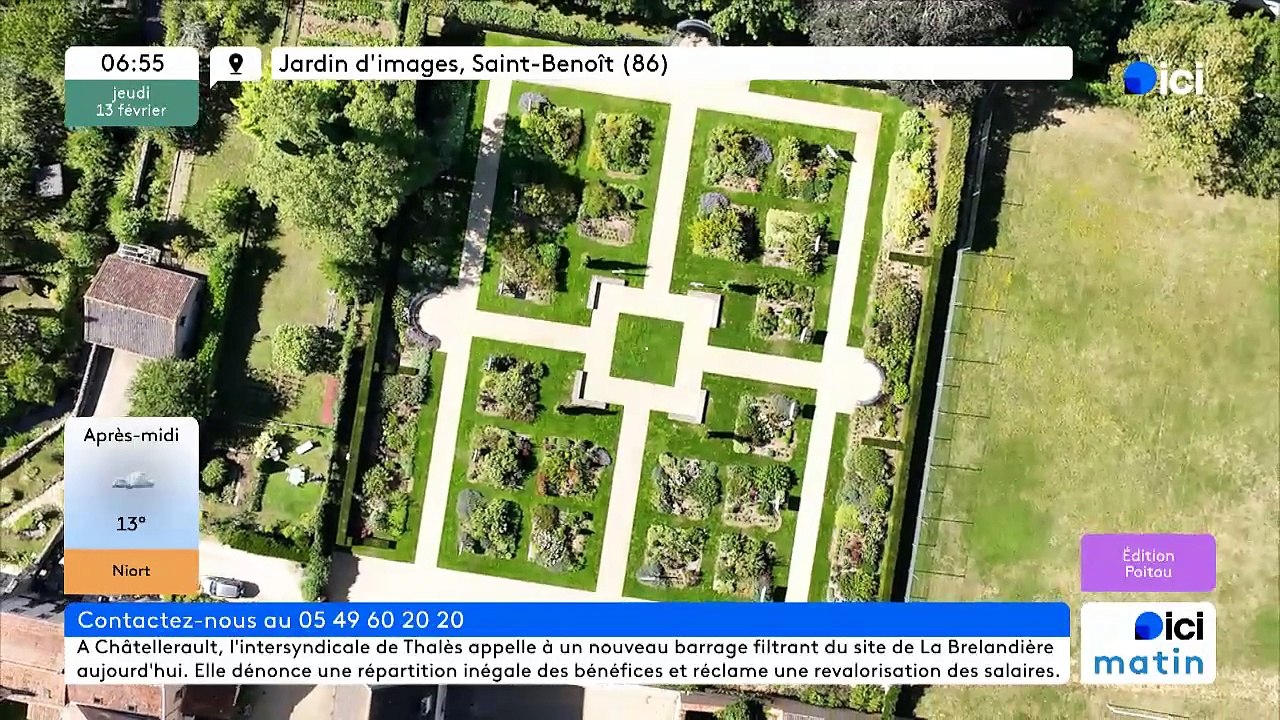 13/02/2025 - ici matin par ici Poitou en vidéo