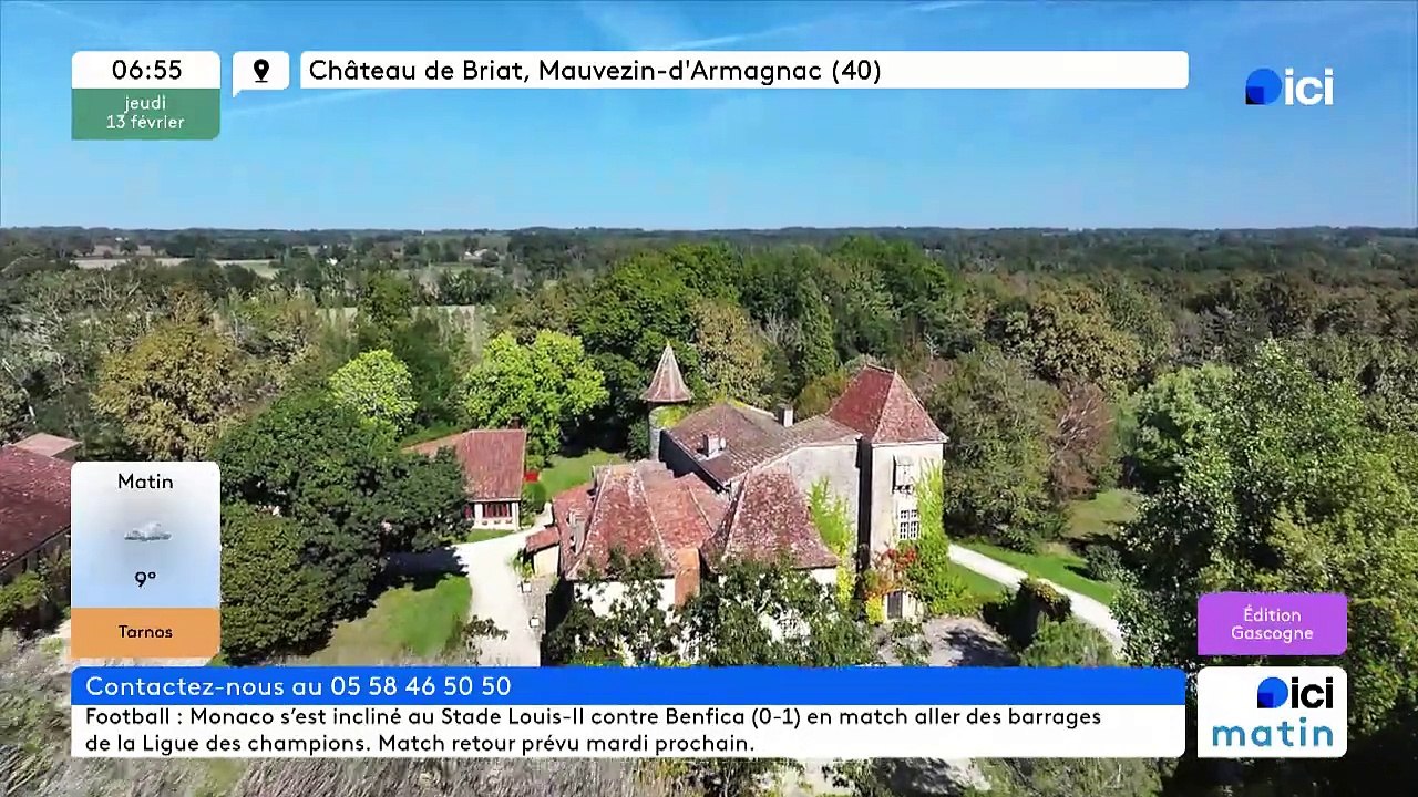 13/02/2025 - ici matin par ici Gascogne en vidéo
