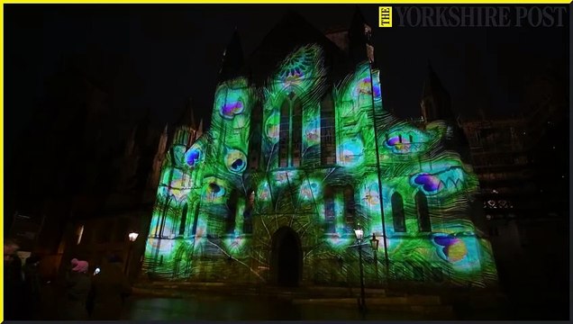 York Minster Colour and Light: Colour & Light transforms the iconic South Transept of York Minster