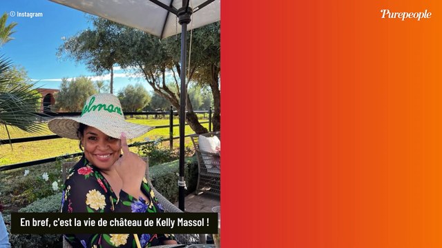 Kelly Massol habite dans un château (Qui veut être mon associé ?) où elle vit avec ses enfants