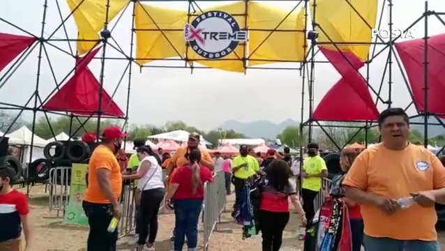 Disfrutan regios Festival Expo Xtreme en Santiago Nuevo León