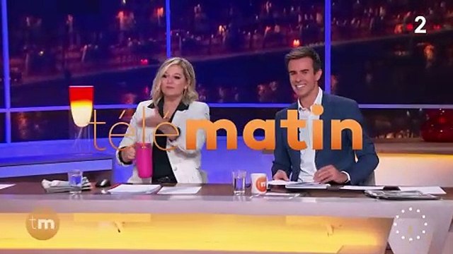 Jean-Baptiste Marteau fait sa première dans Télématin