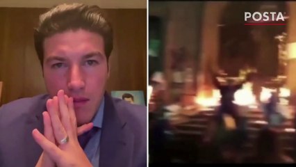 Habrá sanciones para responsables de daños a Palacio: Samuel García