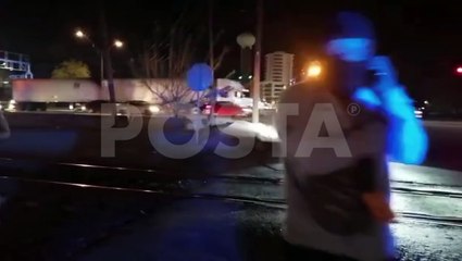 Embiste ferrocarril a automovilista imprudente en Santa Catarina