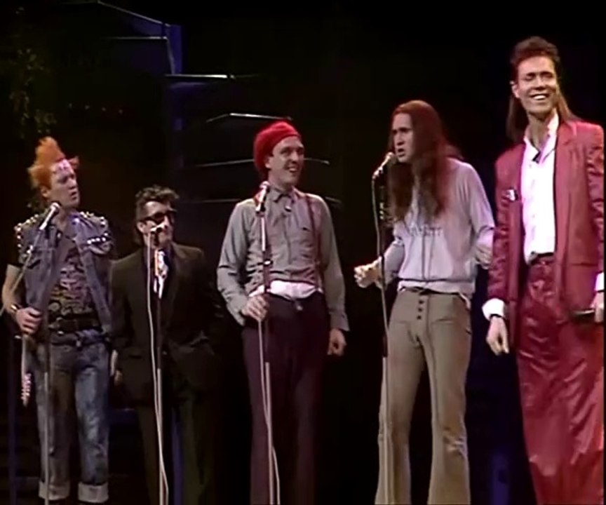LIVING DOLL by Cliff Richard & The Young Ones - live performance 1986