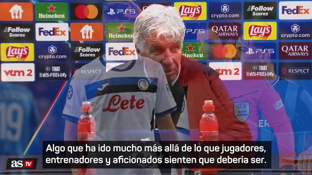 Rajada de Gasperini: El fútbol ya no es el de antes, se priman las artimañas