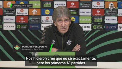 Pellegrini: "Hay que buscar soluciones"