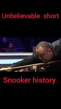 Unbelievable short in snooker history |craziest short in snooker history