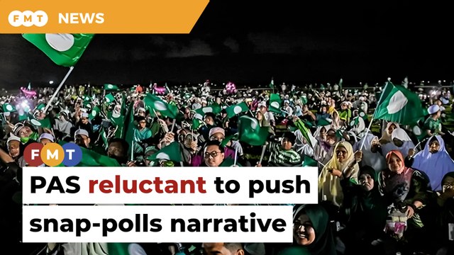 PAS reluctant to push snap-polls narrative, says leader