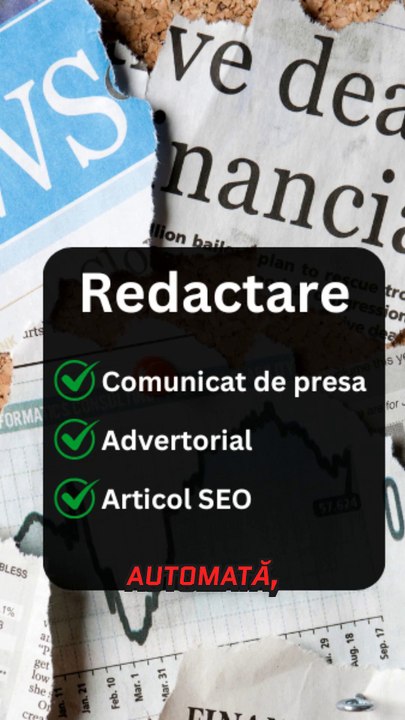 Advertorial - Publicare Automată de advertoriale