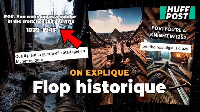 Ces vidéos IA de voyage dans le temps cartonnent sur TikTok et rendent fou les historiens