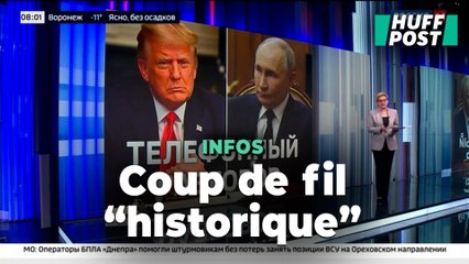 Trump et Poutine lancent des négociations de paix après une conversation productive 🇺🇸🇷🇺