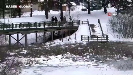 Göl manzarası diye geldiler, karşılaştıkları manzara başka çıktı