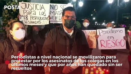 Se unen periodistas de Nuevo León a Movilización Nacional por asesinatos