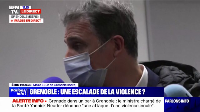 Attaque à la grenade à Grenoble: le maire écologiste, Éric Piolle, fait part de sa colère face à l'impuissance de l'État