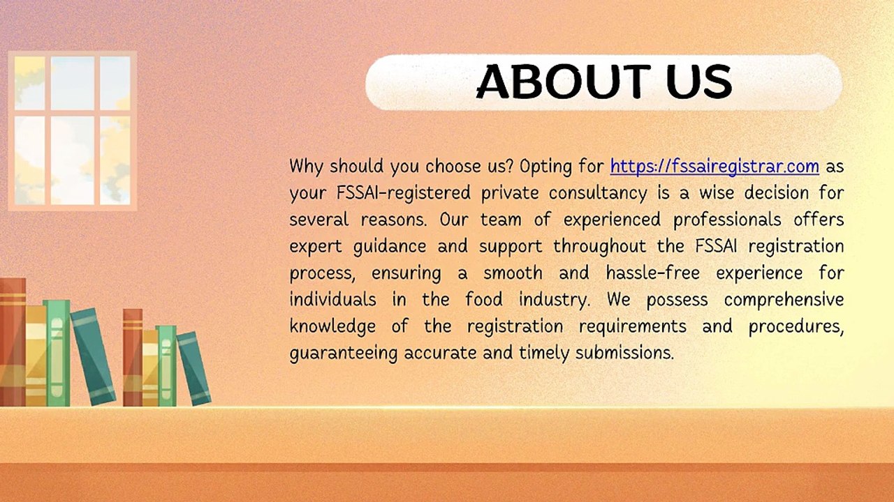 Introduction to FSSAI Registration A Complete Guide