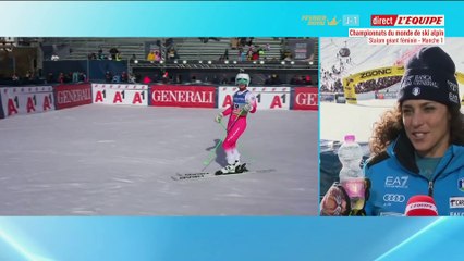 Brignone : « J'adore cette neige » - Ski - Mondiaux - Géant