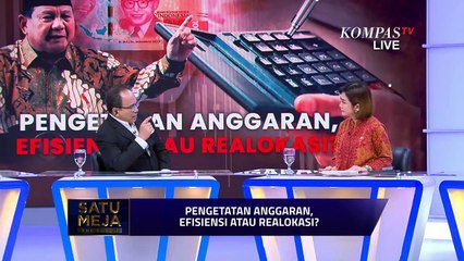 [FULL] Kontroversi Efisiensi, Begini Jawaban Jubir Presiden hingga Pengamat Politik | SATU MEJA