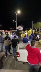 Celebran aficionados en La Paz triunfo del América contra Tigres