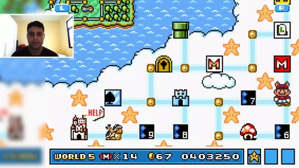Super Mario Bros.3 - Sob as nuvens!