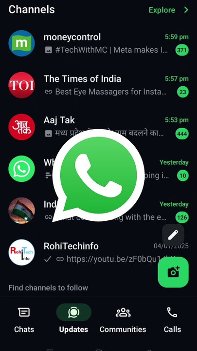Allow Camera Effects in WhatsApp 2025