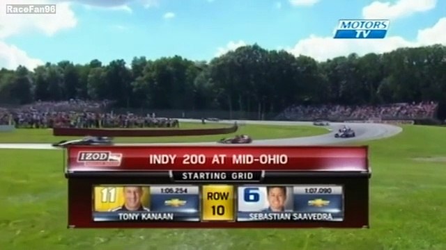 IndyCar Series 2013_Manche 14_Honda Indy 200 at Mid-Ohio_Résumé de la course (en français - Motors TV - France) [RaceFan96]