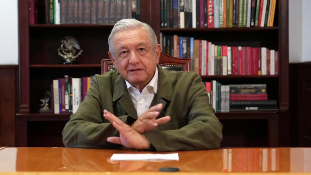 VIDEO: Sale AMLO de hospital y asegura que tiene un testamento político