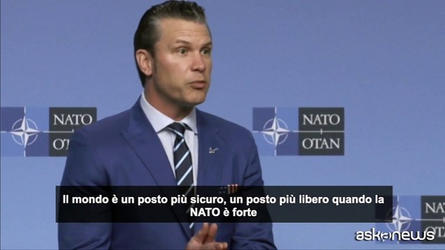 Hegseth (Usa): Il mondo è più libero e sicuro con una Nato più forte