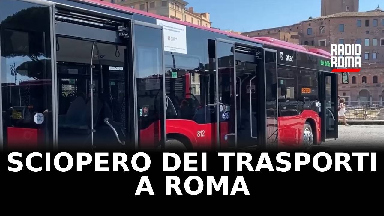 Sciopero dei trasporti a Roma, a rischio 39 linee bus Atac