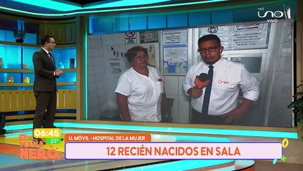 MATERNINAD TIENE 12 RECIÉN NACIDOS EN UNA SALA PARA 5