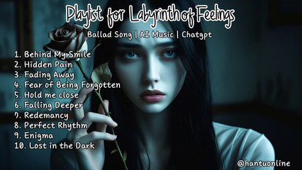 Playlist for Labyrinth of Feelings | Ballad Song | AI music | Chatgpt | English Song