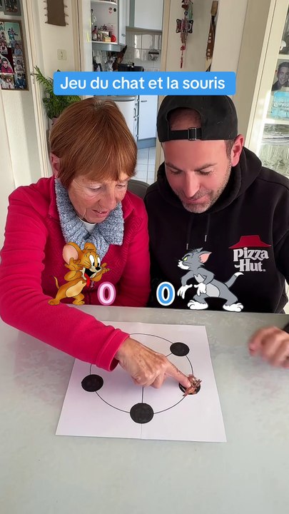 QUI VA GAGNER AU JEU DU CHAT ET DE LA SOURIS ?