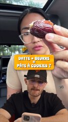 Dattes + Beurre = Pâte à Cookies ?! 🤔